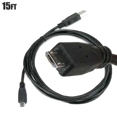 15FT Type A Male to Micro B Male Sync Data Charger Adapter Cable Samsung LG HTC - Image 1 of 2
