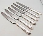 6 Arthur Price/John Mason Stainless & Silver Plate Dessert Knives Dubarry 21.5cm