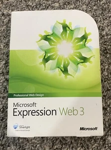 Microsoft Expression Web 3, Compatible With Windows 7, W Product Key And Manual! - Picture 1 of 3
