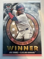 2022 TOPPS JOSE RAMIREZ Home Run Challenge Winner Card MAY 247/259. SP