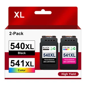 2er-SET XXL PATRONEN für Canon PG-540 541 PIXMA TS5150 MX395 MX475 MG3650 MG3550 - Afbeelding 1 van 6