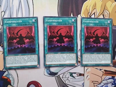 Vampire's Domain x3 OP15-EN024 (German) Common Unlimited Edition NM Condition - Image 1 of 4