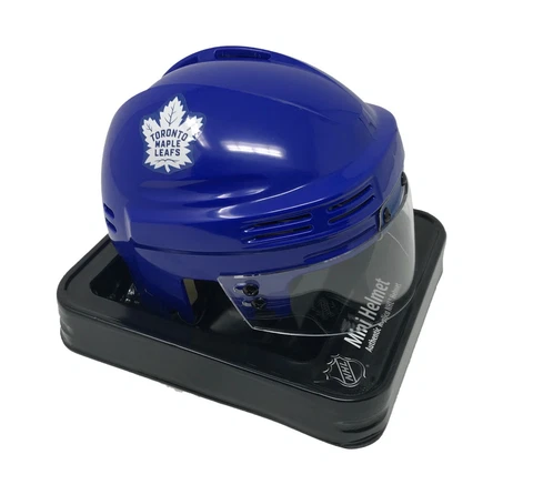 TORONTO MAPLE LEAFS BLUE NHL LICENSED HOCKEY MINI HELMET Cover