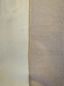 NEEDLEWORK CREATIONS "White" Embroidery Cloth Crewel Waste Canvas (100x90cm) 1m - Picture 1 of 9