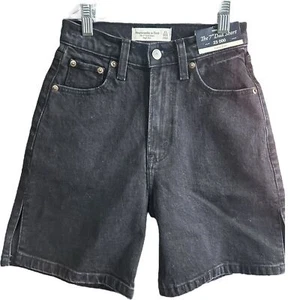 ABERCROMBIE & FITCH | The 7" Dad Short High Rise Vintage Black - Bild 1 von 11