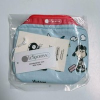 Peanuts Lesportsac Rectangular Cosmetic Snoopy And Siblings Psl Limited Japan Ebay
