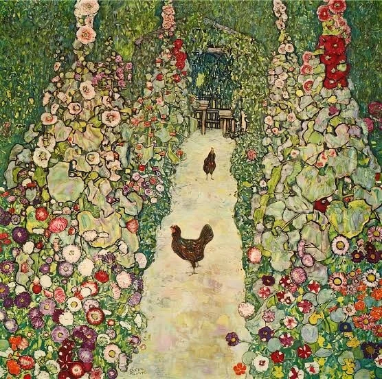 Pintura al óleo sobre lienzo firmada por Gustav Klimt en Art Nouveau. Foto 1 de 4