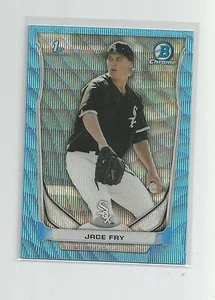 2014 Bowman Chrome Draft JACE FRY Blue Wave Refractor - Picture 1 of 1