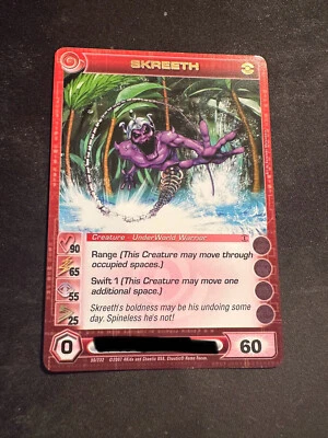 Skreeth - Rare - Chaotic Card - Dawn of Perim 'Max Energy' N/M - Image 1 of 2