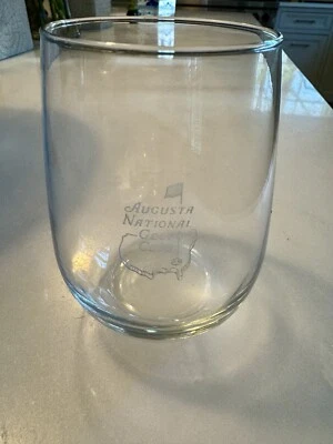 Official ANGC Stirling Cut Stemless Wineglasses - NWT In Original Box