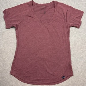 Camiseta Patagonia Capilene Cool Trail Mujer Pequeña Manga Corta Dobladillo Redondo DEFECTOS - Imagen 1 de 9