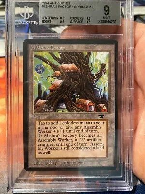 MTG Legends Mishras Factory Spring BGS 9B+++ - Image 1 of 2