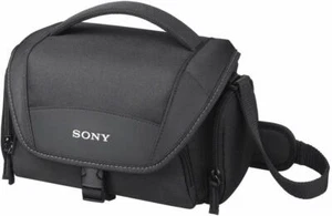 Sony LCS-U21 Soft Carrying Case for Cyber-Shot and Alpha NEX Cameras Black - Picture 1 of 2