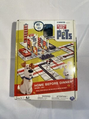 The Secret Life of Pets Movie Game "Home Before Dinner" Board Game New Sealed - Image 1 of 4