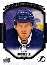2015-16 Upper Deck UD Portraits #91 Slater Koekkoek