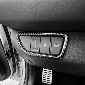 Carbon Fiber ABS Car Headlight Adjustment Panel Frame Cover Trim For Genesis G70 - Bild 1 von 6