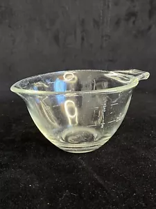 PYREX Vintage Klarglas Träne Griff Messbecher 50er Jahre Made in USA 1 Tasse - Bild 1 von 3