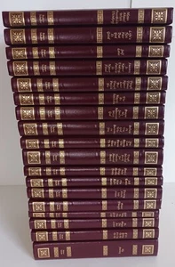 Robert H. Schuller Book Set My Journey Book Set of 18 Hardcover Bonded Leather - Picture 1 of 12