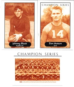 Juego de 33 cartas 1936 Champion Series Green Bay Packers Hutson Blood Lambeau - Imagen 1 de 1