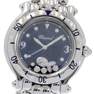 Chopard Happy Sport Happy Fish 27/8925 Datum Navy Dial Quarz Jungenuhr_866506 - Bild 1 von 6