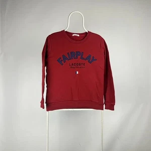 Lacoste sweatshirt big logo size 40 - Picture 1 of 4