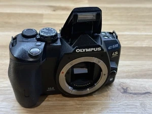 Olympus Evolt E-510 10MP Digital SLR DSLR Camera Black Body And Bundle - Picture 1 of 9