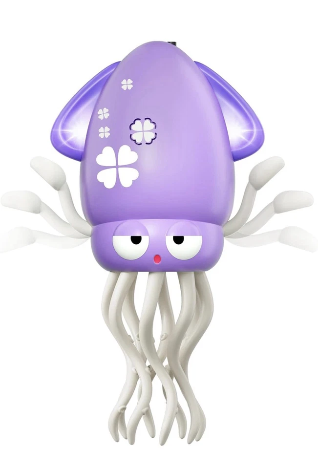 Dancing Octopus Baby Toy – Electric Crawling Octopus with Music & Lights, Purple - Image 1 of 4