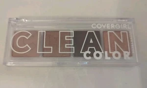 Covergirl Clean Color Eyeshadow Quad Cool Berry # 232 Vegan - Picture 1 of 5