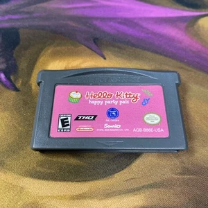 Hello Kitty: Happy Party Pals (Nintendo Game Boy Advance, 2005) Cart Only Tested - Picture 1 of 3