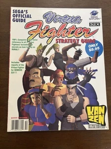 Virtua Fighter Strategy Guide - Sega Saturn Genesis 32x 1995  - Picture 1 of 2
