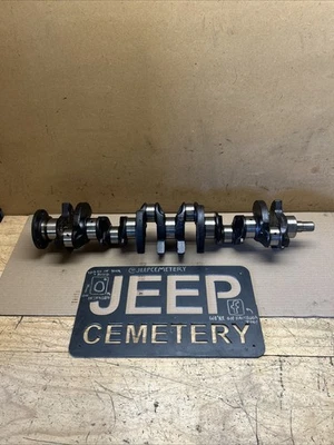 96-06 Jeep Cherokee XJ Wrangler TJ 4.0L 6 Cylinder Crankshaft 53010411 - Image 1 of 4