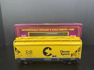 MTH 20-97422 C&O Chessie 2-bay centerflow hopper car #605524 NIB - Picture 1 of 11