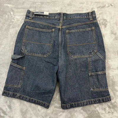 Faded Glory Shorts Mens 34 Carpenter Baggy Y2K Skater Denim Grunge Cyber NWT - Image 1 of 4