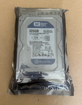 Western Digital 320GB 3.5" PATA IDE HDD (WD3200AAJB-00J3A0) - Image 1 of 4