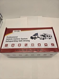 Sistema de cámara de respaldo con cable 5x cámaras 10" monitor HD 1080p CarPlay Android automático - Imagen 1 de 16