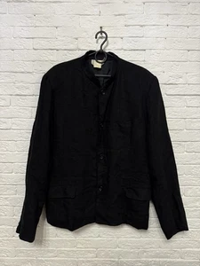 Vinatge Comme Des Garcons Homme Plus 100% Linen Japan Style Blazer Sz L - Picture 1 of 7