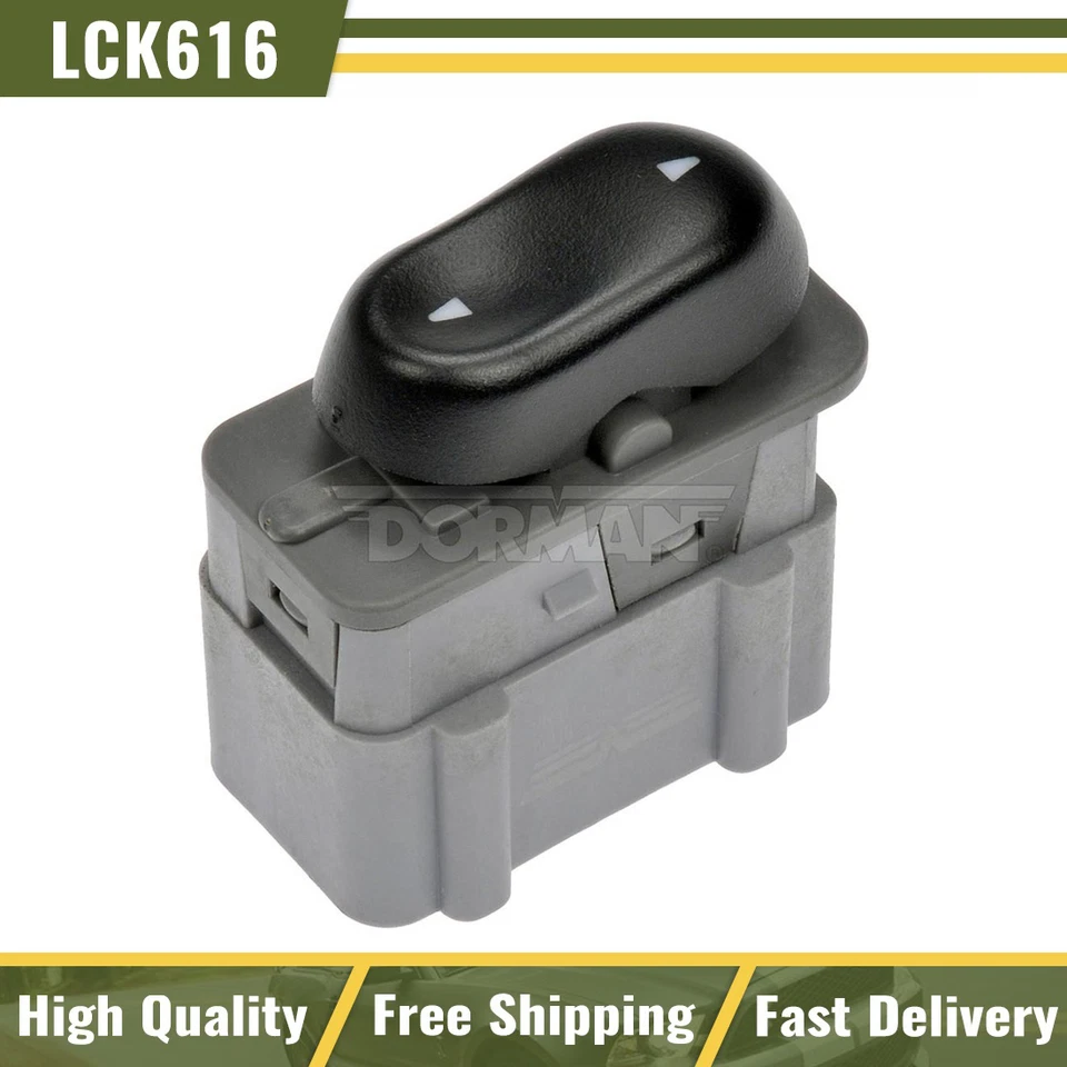Interruptor de ventana eléctrica delantera o trasera Dorman ajuste directo para camioneta Ford Lincoln Foto 1 de 4