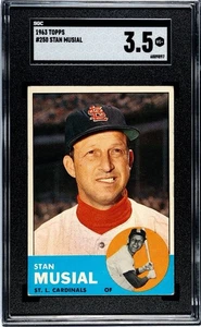 1963 Topps Stan Musial #250 SGC 3.5 - Bild 1 von 2