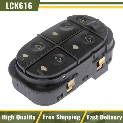 Interruptor maestro de ventana eléctrica de 5 botones lado del conductor izquierdo LH LF para Contour Mystique Foto 1 de 4