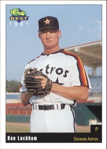 1991 Osceola Astros Classic/Best #7 Ken Luckham