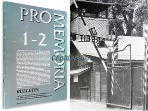 Jan 1995 PRO MEMORIA No 1-2 Information Bulletin KZ Auschwitz-Birkenau Museum - Picture 1 of 10