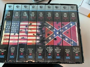 The Civil War PBS Home Video VHS Box Set - Imagen 1 de 3