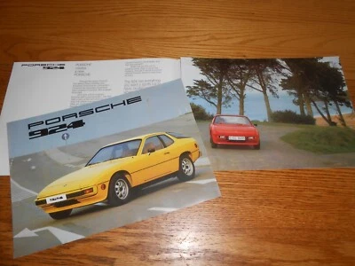 1976 1977 PORSCHE 924 ORIGINAL BROCHURE / 76 77 SALES CATALOG - Image 1 of 2
