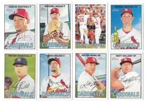 2016 Topps Heritage (1-500) - ST LOUIS CARDINALS Team Set - Picture 1 of 1