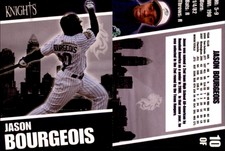 Jason Bourgeois 2008 Charlotte Knights #NNO Card *AutographDen*