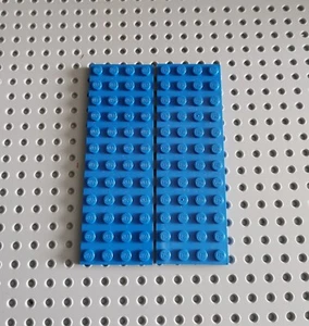 LEGO plate building plate base plate flat 1 pc blue 4x12 blue plate 3029 R2 - Picture 1 of 1