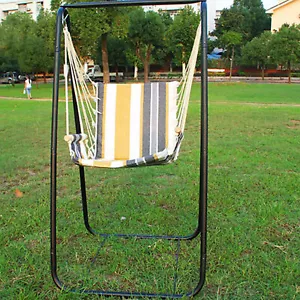 Hammock Stand Swing Stand Heavy Duty with Hanging Chair Stand Outdoor and Indoor - Picture 1 of 15