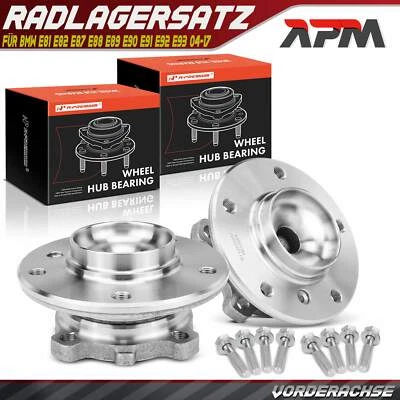 2x Radnabe Radlagersatz Vorne für BMW E81 E87 E84 E89 E88 E90 E91 E92 2004-2016 - Bild 1 von 4