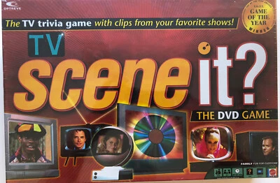 TV Edition Scene it? Trivia The DVD Family & Friends Board Game Night 2000s GOTY - Image 1 of 2