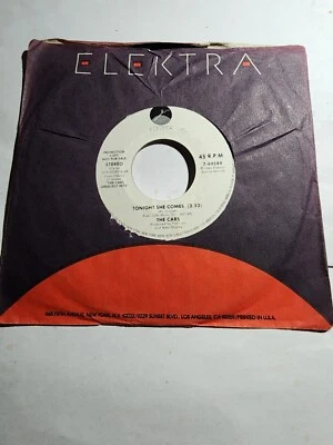 THE CARS/TONIGHT SHE COMES/PROMO VG+ F200 - Image 1 of 2